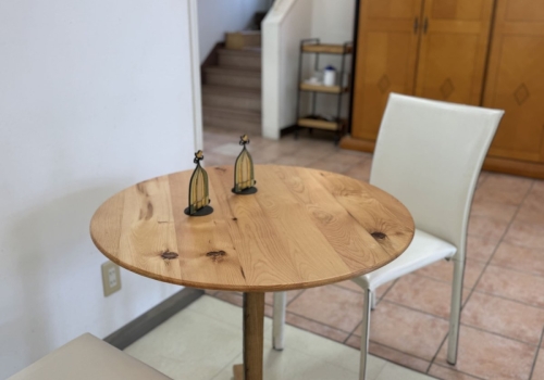 古材テーブル MOQGs Circle(モクジスサークル)