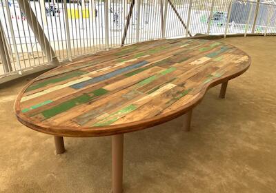 【古材の施工事例】大阪万博 クラゲ館