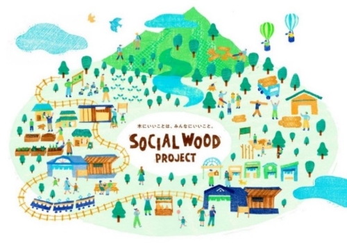 SOCIAL WOOD PROJECT（東急(株)様）の共創パートナーとして取り組みを本格的に開始!!